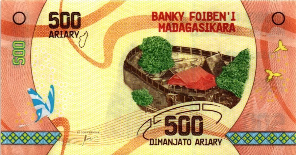 МАДАГАСКАР 500 АРИАРИ мини 1