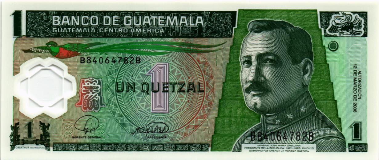ГВАТЕМАЛА 1 КЕТСАЛЬ