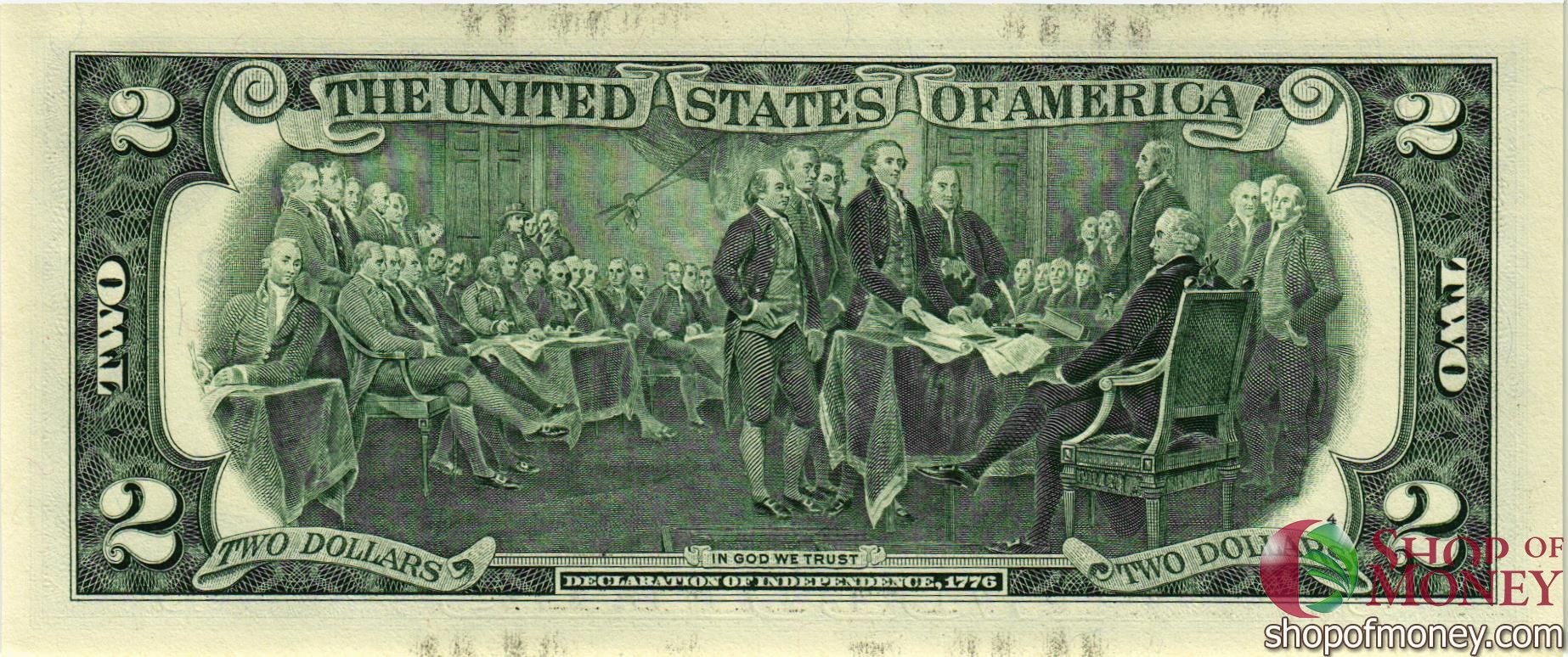 США 2 ДОЛЛАРА (B-Нью-Йорк) мини 2