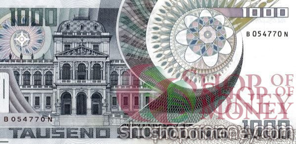АВСТРИЯ 1000 ШИЛЛИНГОВ мини 2