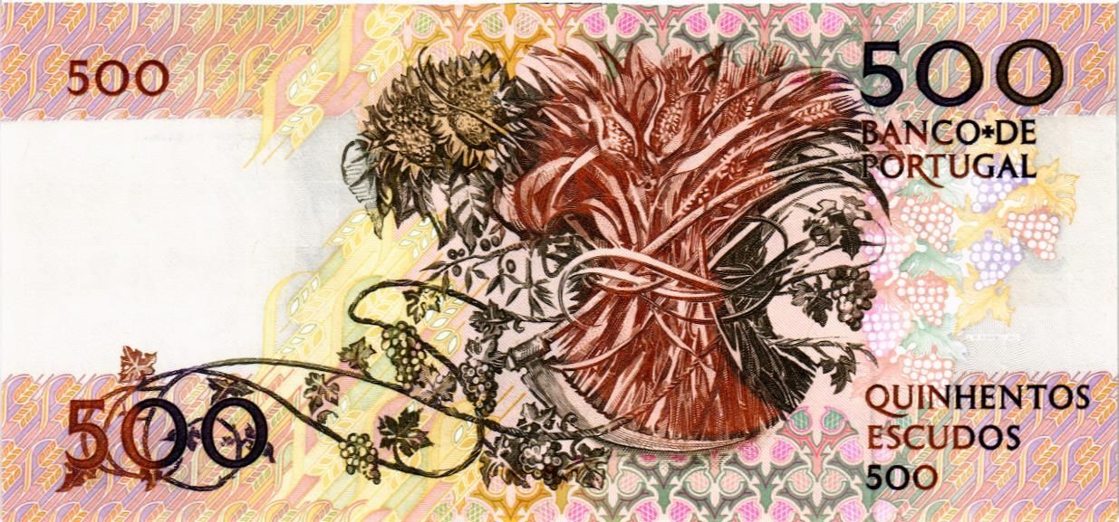 ПОРТУГАЛИЯ 500 ЭСКУДО мини 2