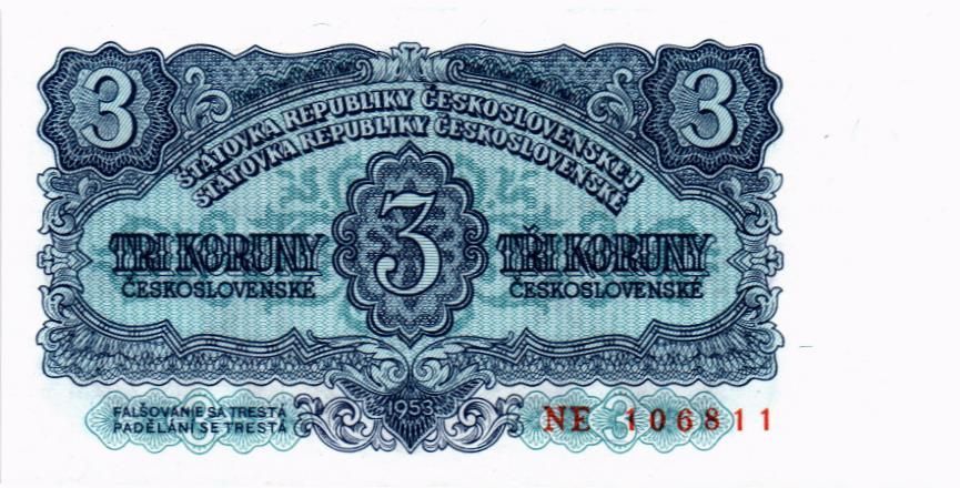ЧЕХОСЛОВАКИЯ 3 КРОН