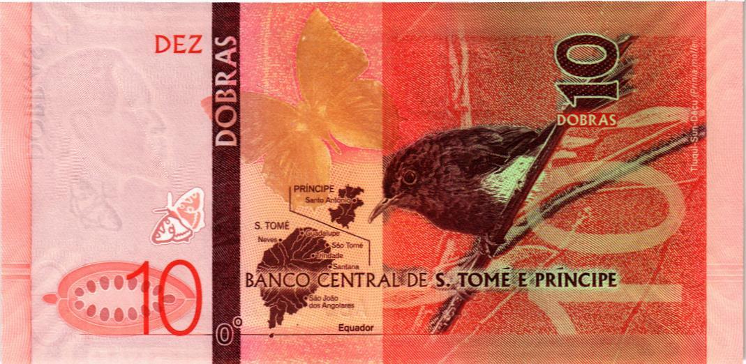 САН-ТОМЕ И ПРИНСИПИ 10 ДОБР (БУМАГА) мини 2
