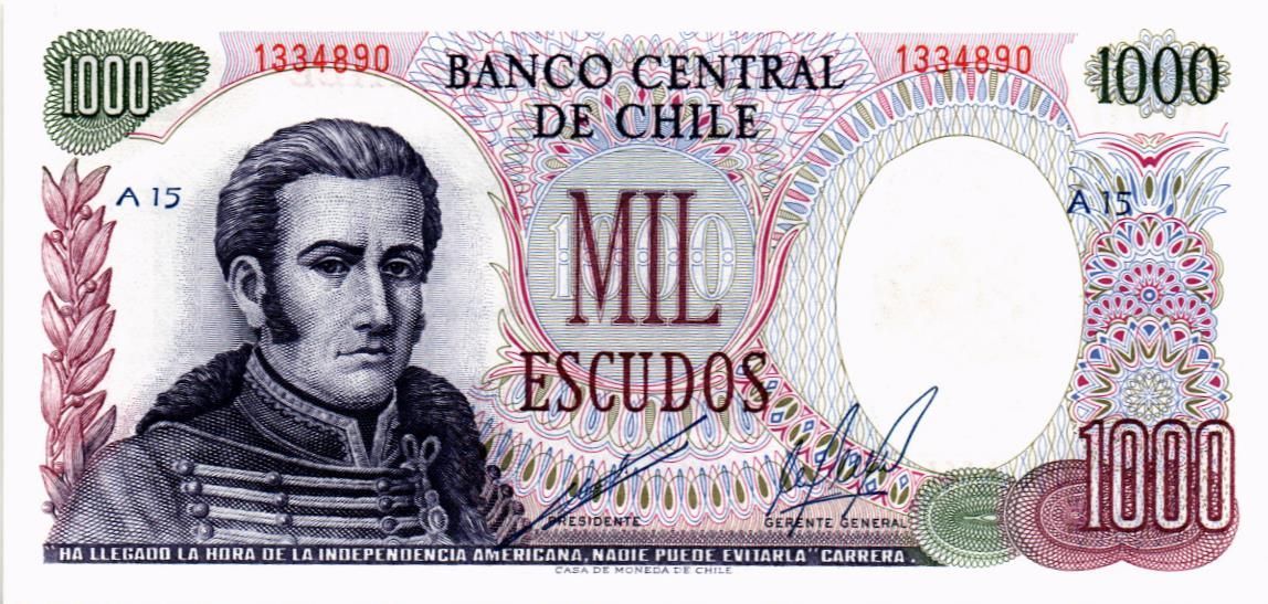 ЧИЛИ 1000 ЭСКУДО мини 1