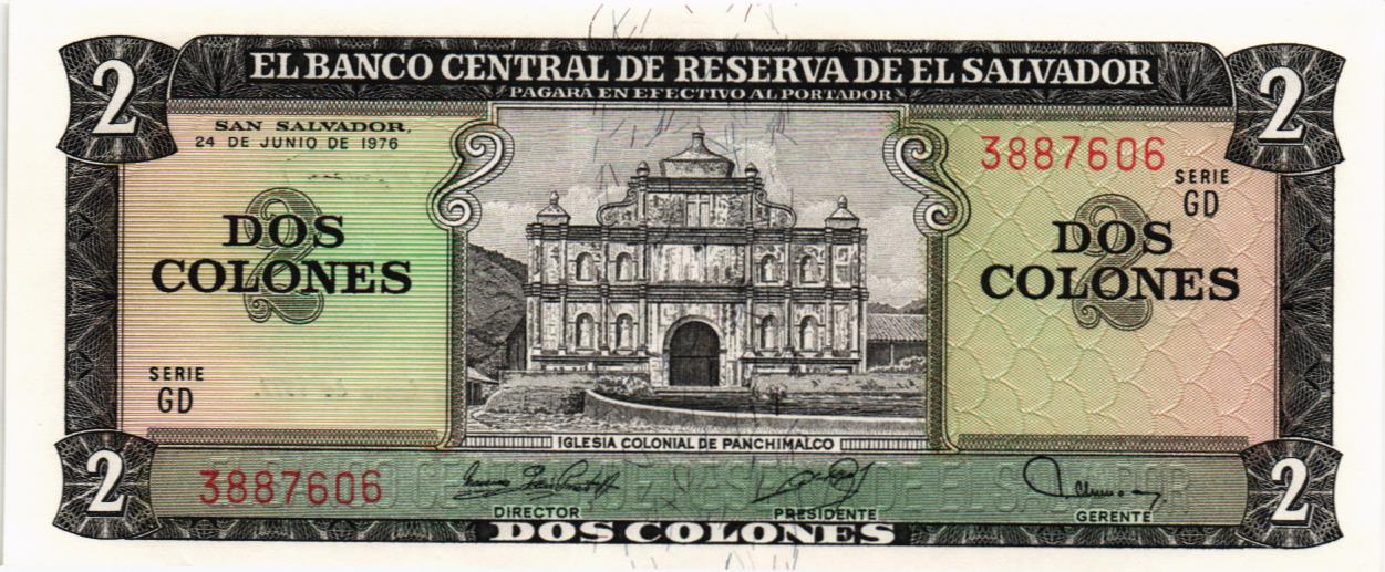 САЛЬВАДОР 2 КОЛОН мини 1