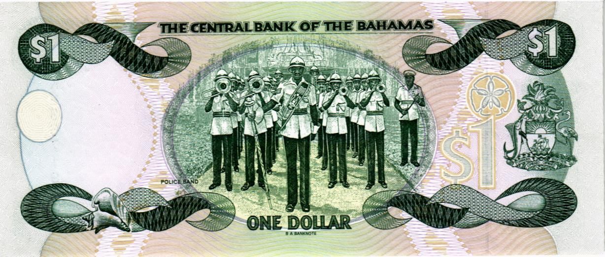 БАГАМСКИЕ ОСТРОВА 1 ДОЛЛАР мини 2