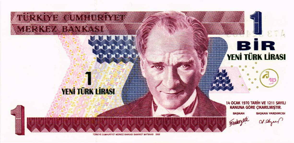 ТУРЦИЯ 1 ЛИРА мини 1