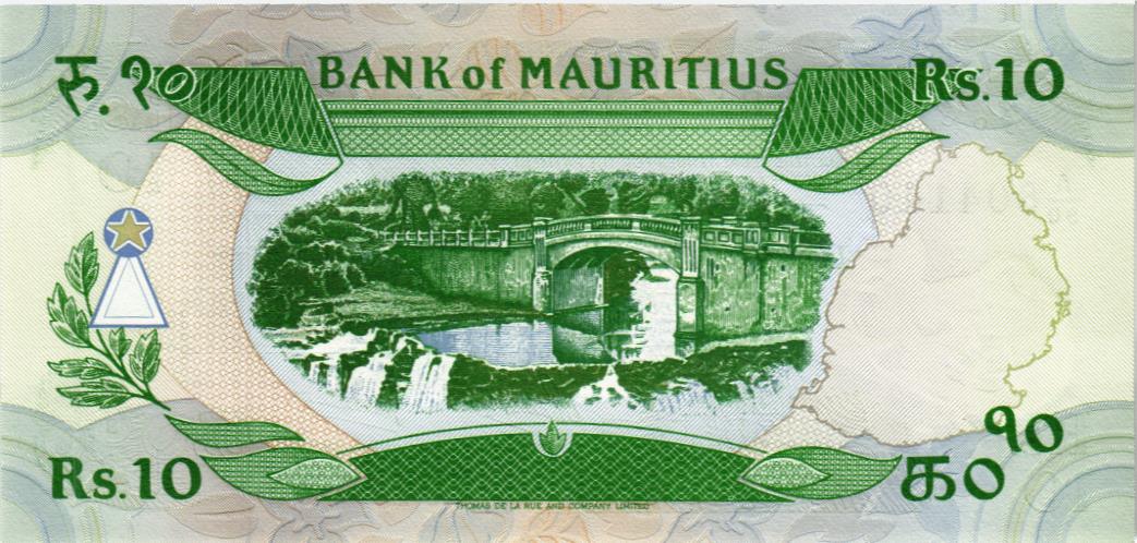 МАВРИКИЙ 10 РУПИЙ мини 2
