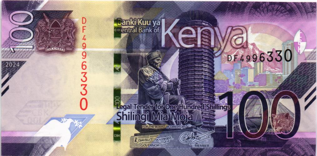 КЕНИЯ 100 ШИЛЛИНГОВ мини 1