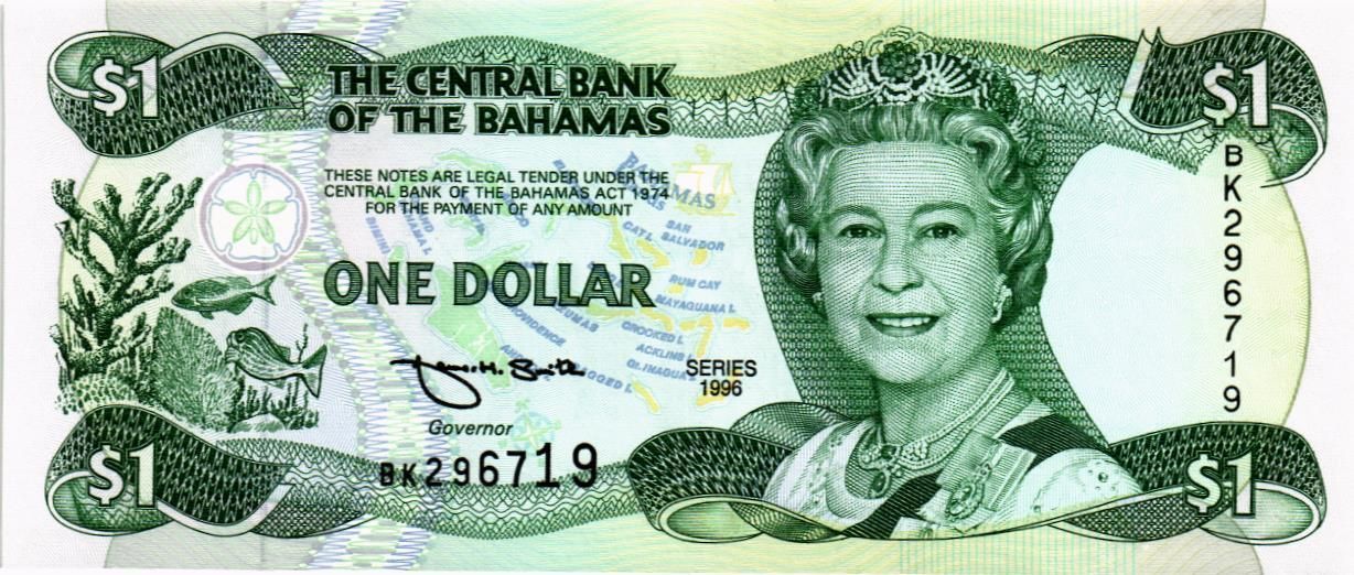 БАГАМСКИЕ ОСТРОВА 1 ДОЛЛАР