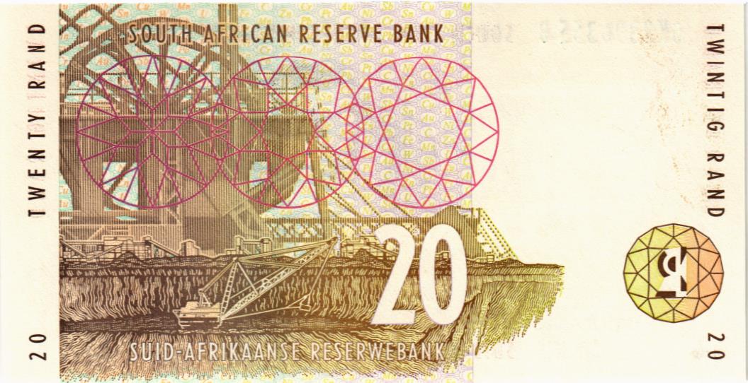 ЮАР 20 РАНД мини 2