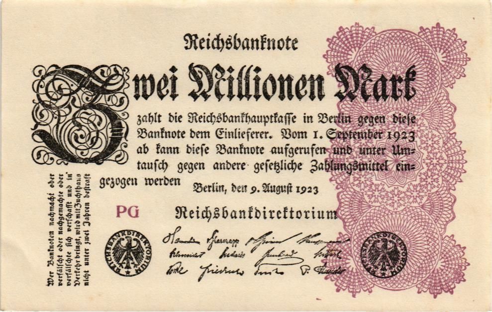 ГЕРМАНИЯ 2000000 МАРОК мини 1