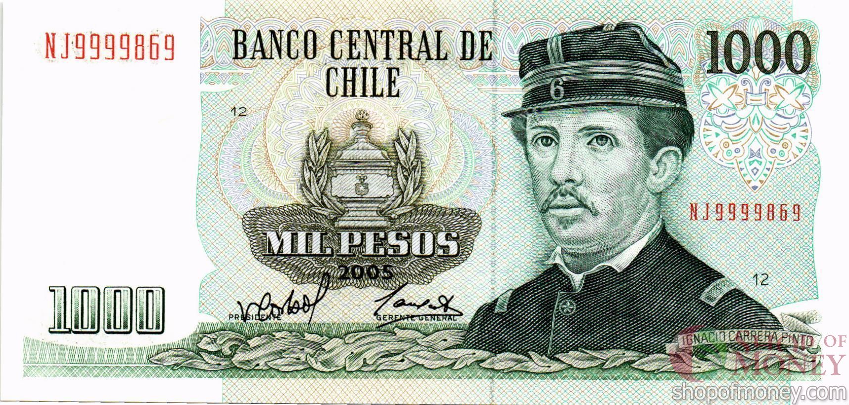 ЧИЛИ 1000 ПЕСО