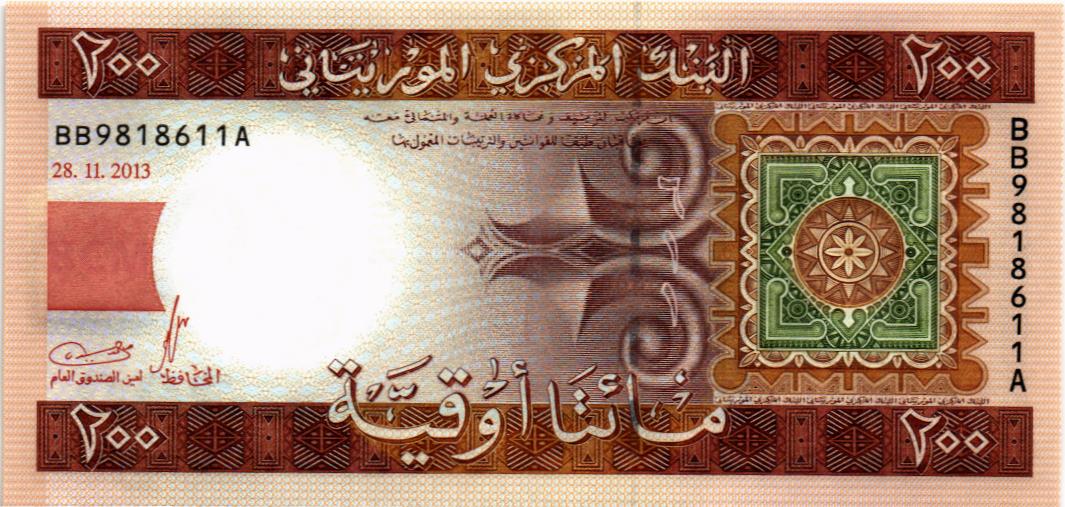 МАВРИТАНИЯ 200 УГИЙ