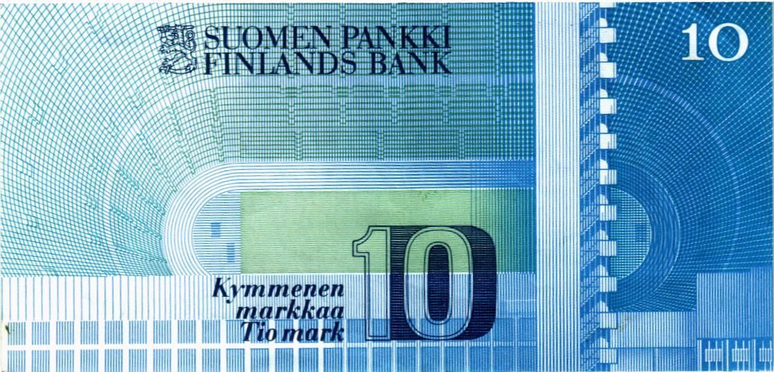 ФИНЛЯНДИЯ 10 МАРОК мини 2