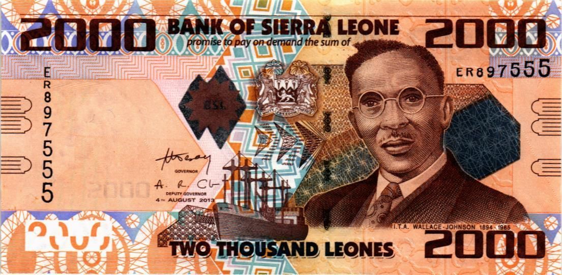 СЬЕРРА-ЛЕОНЕ 2000 ЛЕОНЕ мини 1