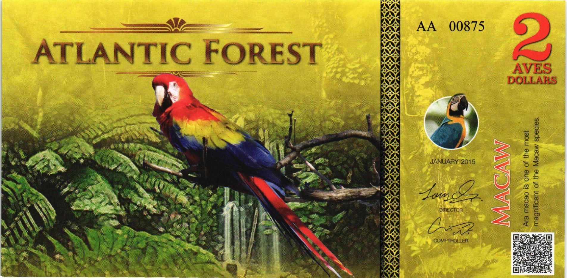 АТЛАНТИЧЕСКИЙ ЛЕС 2 ДОЛЛАРА