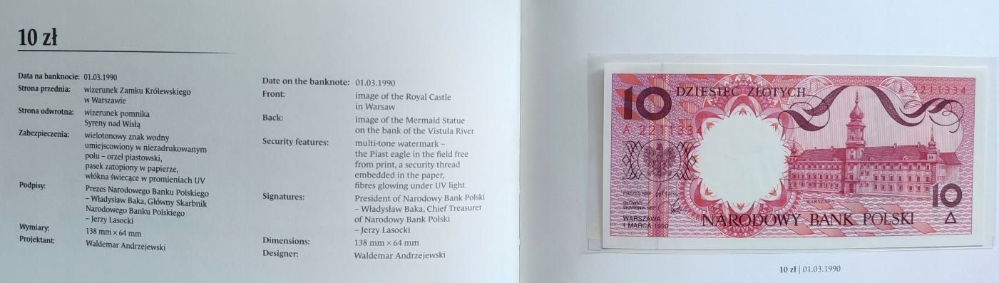ПОЛЬША 1-2-5-10-20-50-100-200-500 ЗЛОТЫХ (9 БАНКНОТ) мини 6