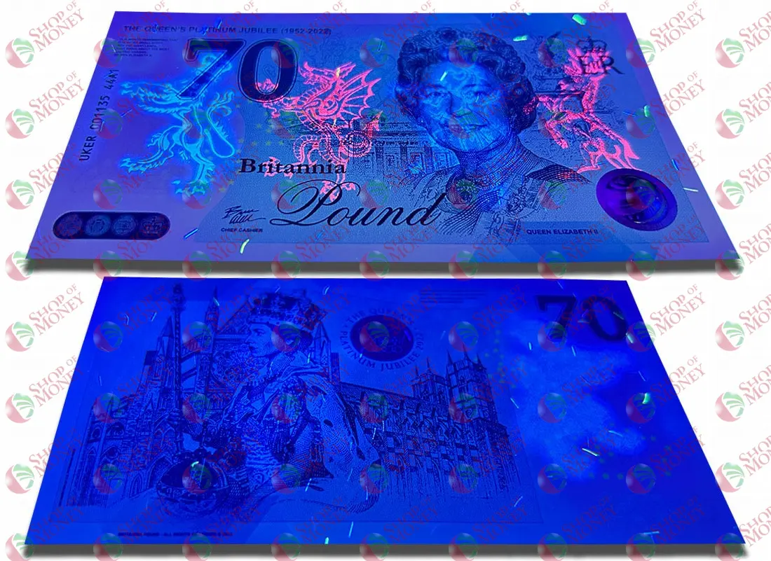 ВЕЛИКОБРИТАНИЯ/АНГЛИЯ 1 ФУНТ (СУВЕНИРНАЯ) мини 3