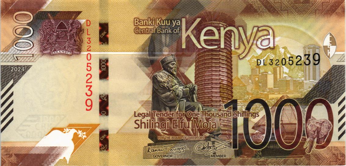 КЕНИЯ 1000 ШИЛЛИНГОВ