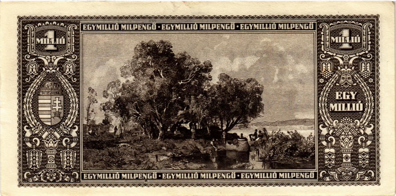 ВЕНГРИЯ 1000000 ПЕНГО мини 2