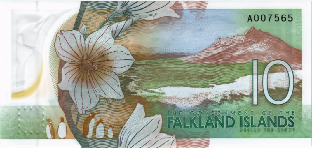 ФОЛКЛЕНДСКИЕ ОСТРОВА 10 ФУНТОВ мини 2