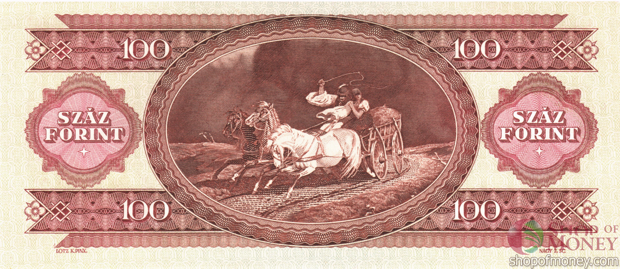 ВЕНГРИЯ 100 ФОРИНТОВ мини 2