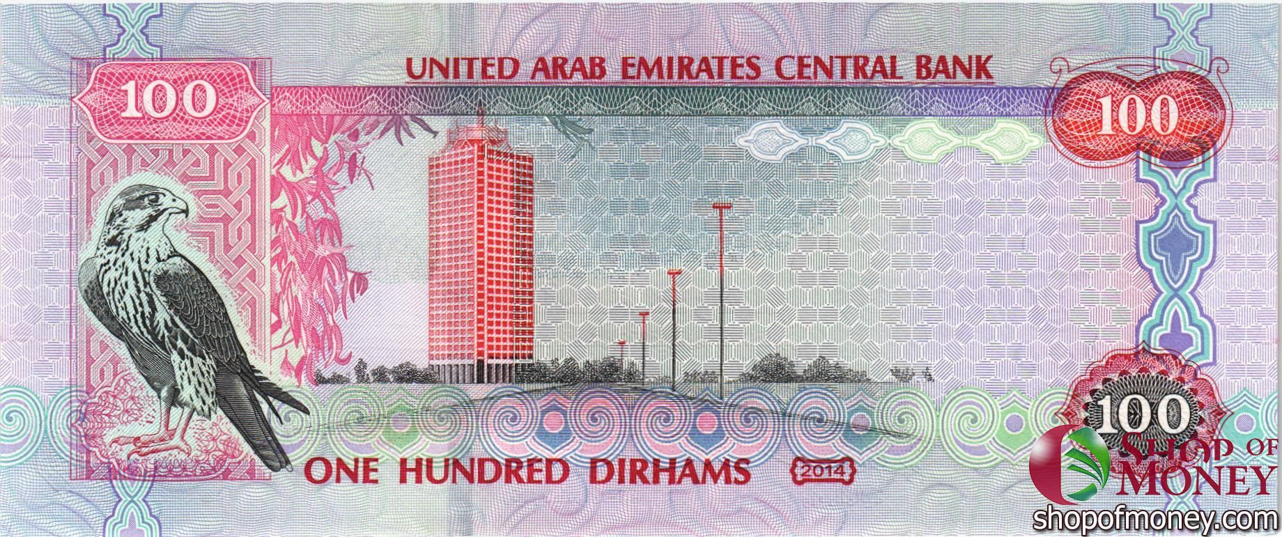 ОАЭ 100 ДИРХАМ мини 2