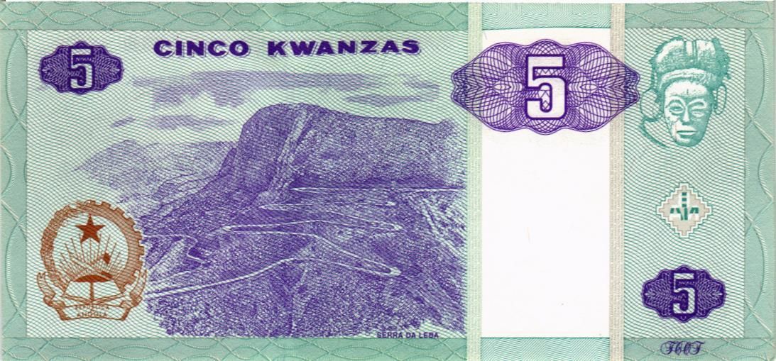 АНГОЛА 5 КВАНЗА мини 2