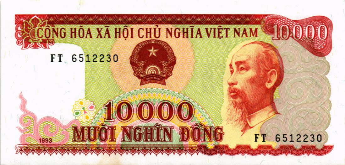 ВЬЕТНАМ 10000 ДОНГ мини 1