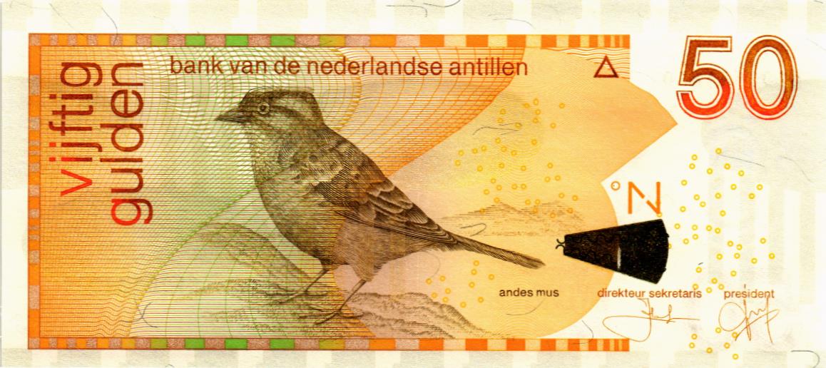 НИДЕРЛАНДСКИЕ АНТИЛЬСКИЕ ОСТРОВА 50 ГУЛЬДЕНОВ