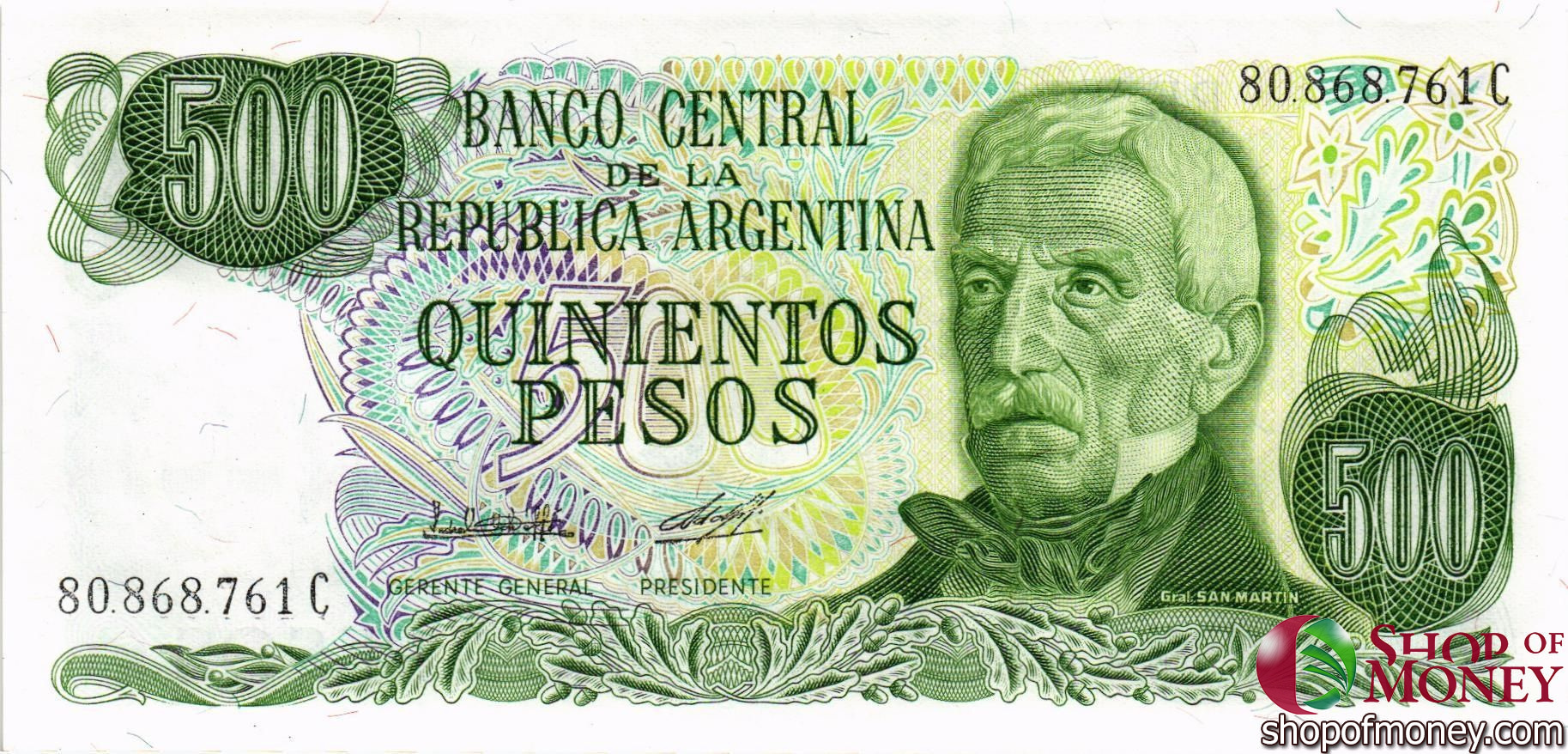 АРГЕНТИНА 500 ПЕСО мини 1