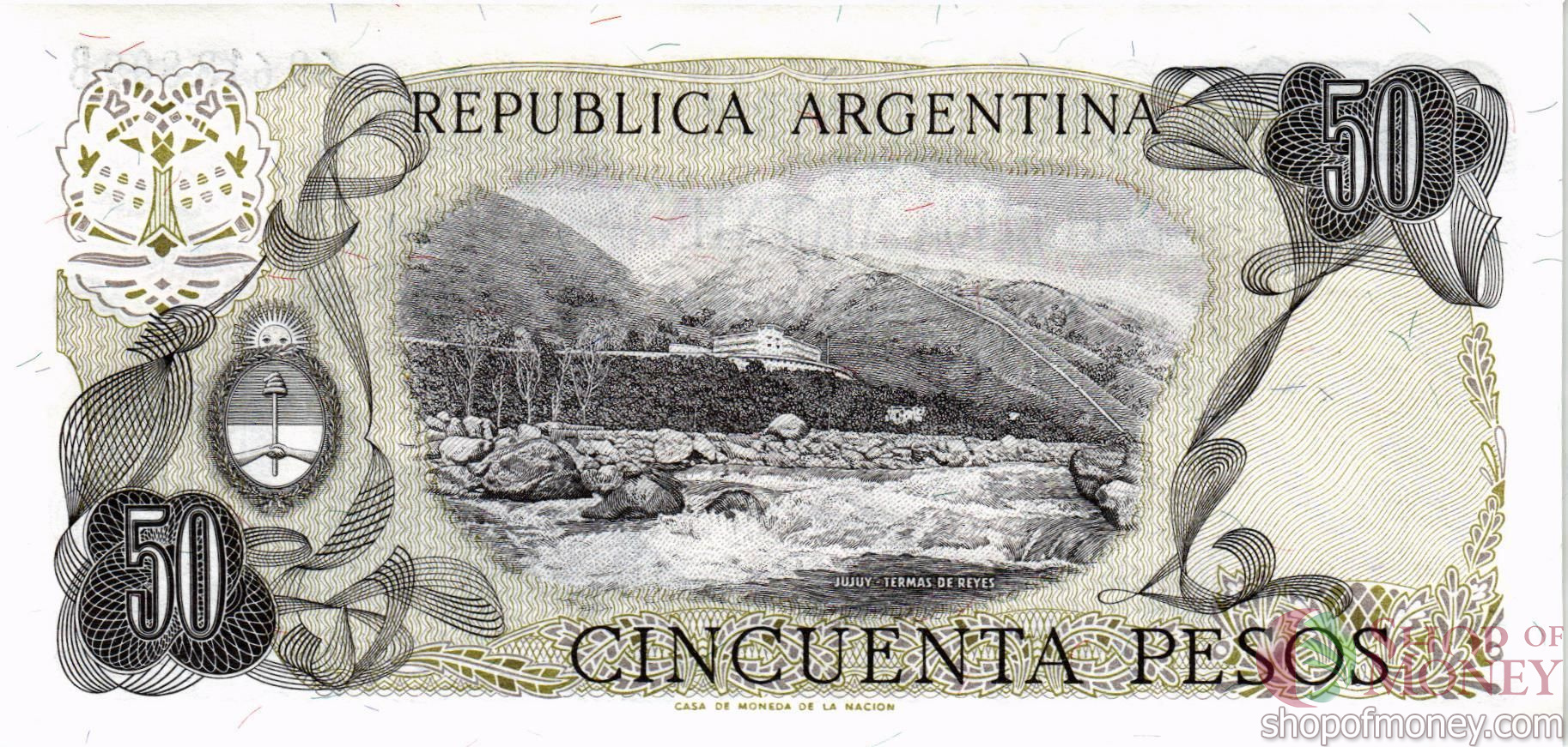 АРГЕНТИНА 50 ПЕСО мини 2