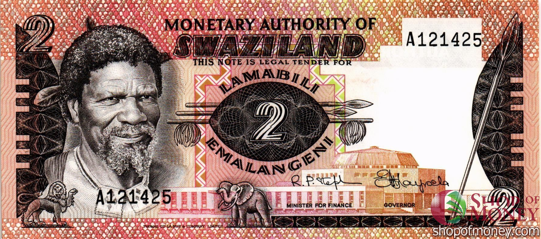 СВАЗИЛЕНД 2 ЭМАЛАНГЕНИ мини 1