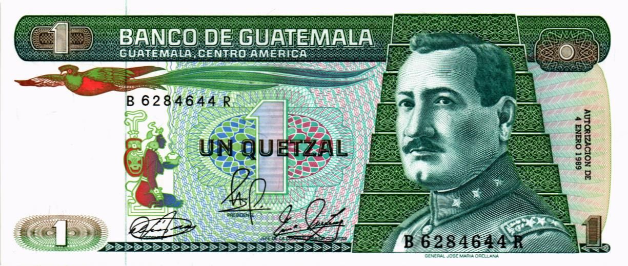 ГВАТЕМАЛА 1 КЕТСАЛЬ