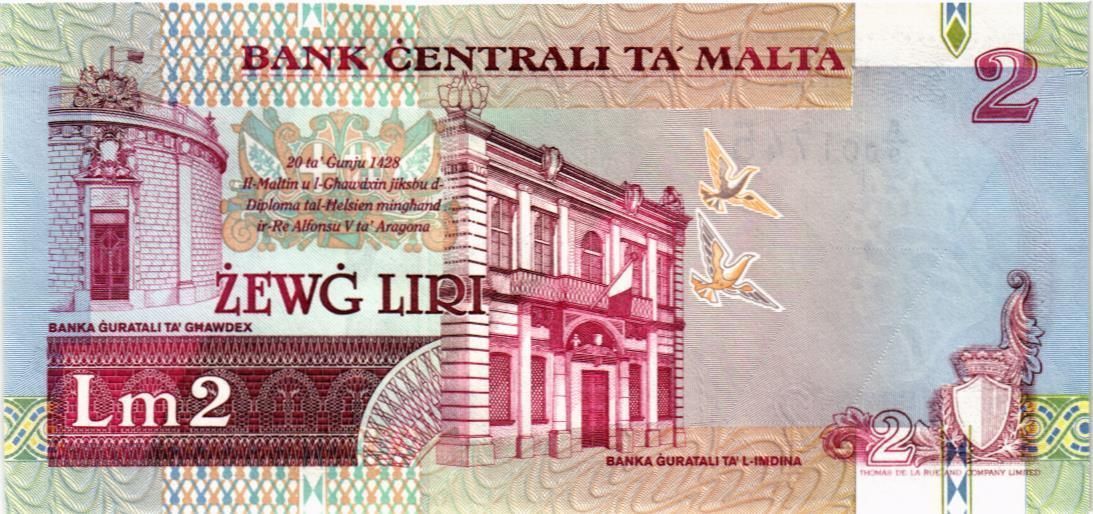 МАЛЬТА 2 ЛИРЫ мини 2