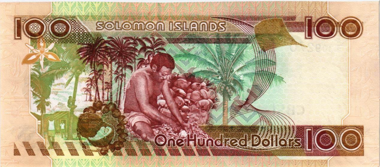 СОЛОМОНОВЫ ОСТРОВА 100 ДОЛЛАРОВ мини 2