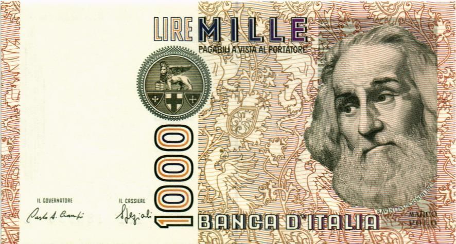 ИТАЛИЯ 1000 ЛИР