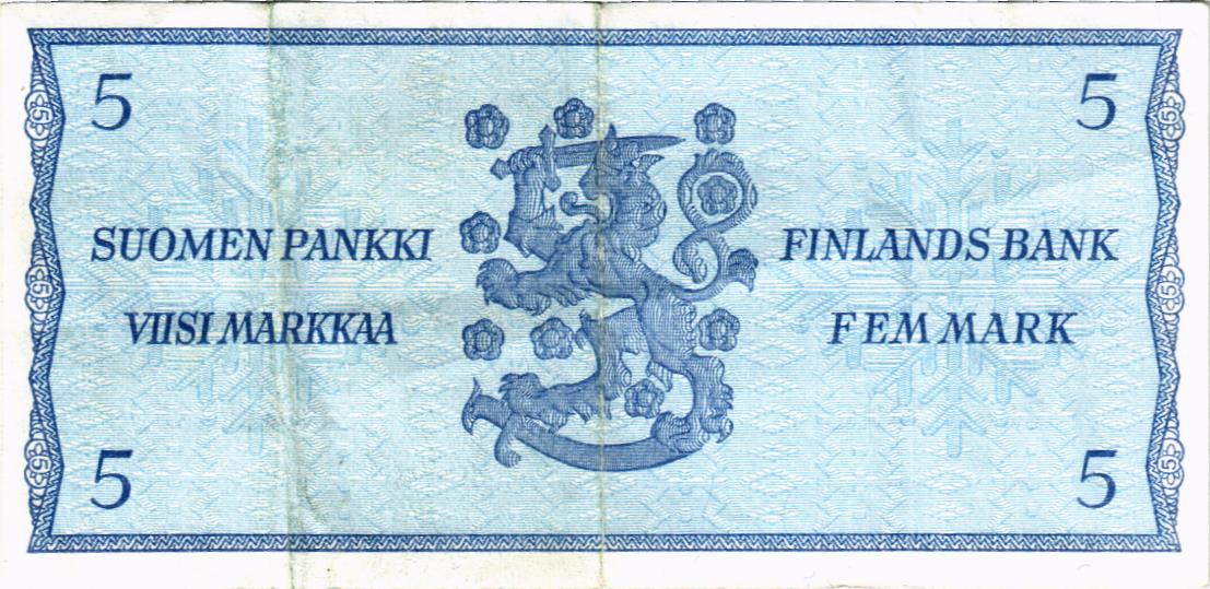 ФИНЛЯНДИЯ 5 МАРОК (Litt. B) мини 2