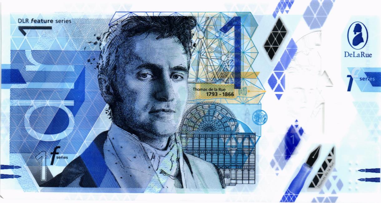 DE LA RUE FEATURE SERIES - (ТЕСТОВАЯ БАНКНОТА)