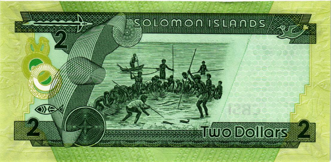 СОЛОМОНОВЫ ОСТРОВА 2 ДОЛЛАРА мини 2