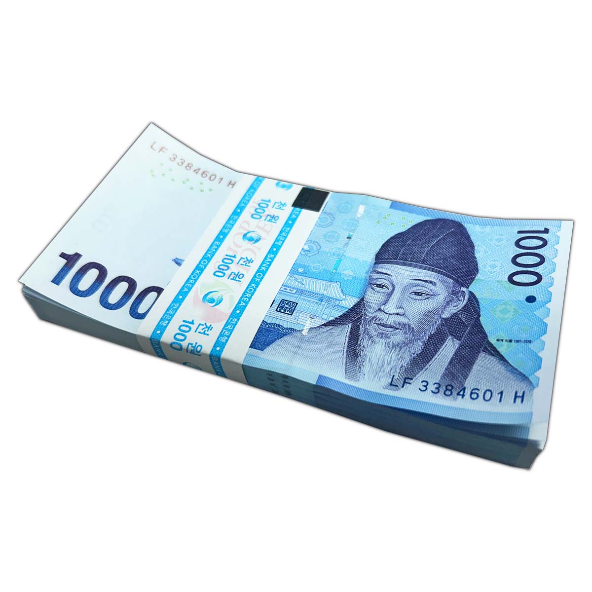 ЮЖНАЯ КОРЕЯ 1000 ВОН (100 БАНКНОТ)