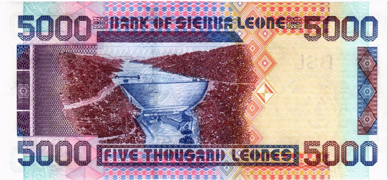 СЬЕРРА-ЛЕОНЕ 5000 ЛЕОНЕ мини 2