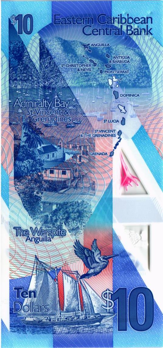 ВОСТОЧНЫЕ КАРИБЫ 10 ДОЛЛАРОВ мини 2