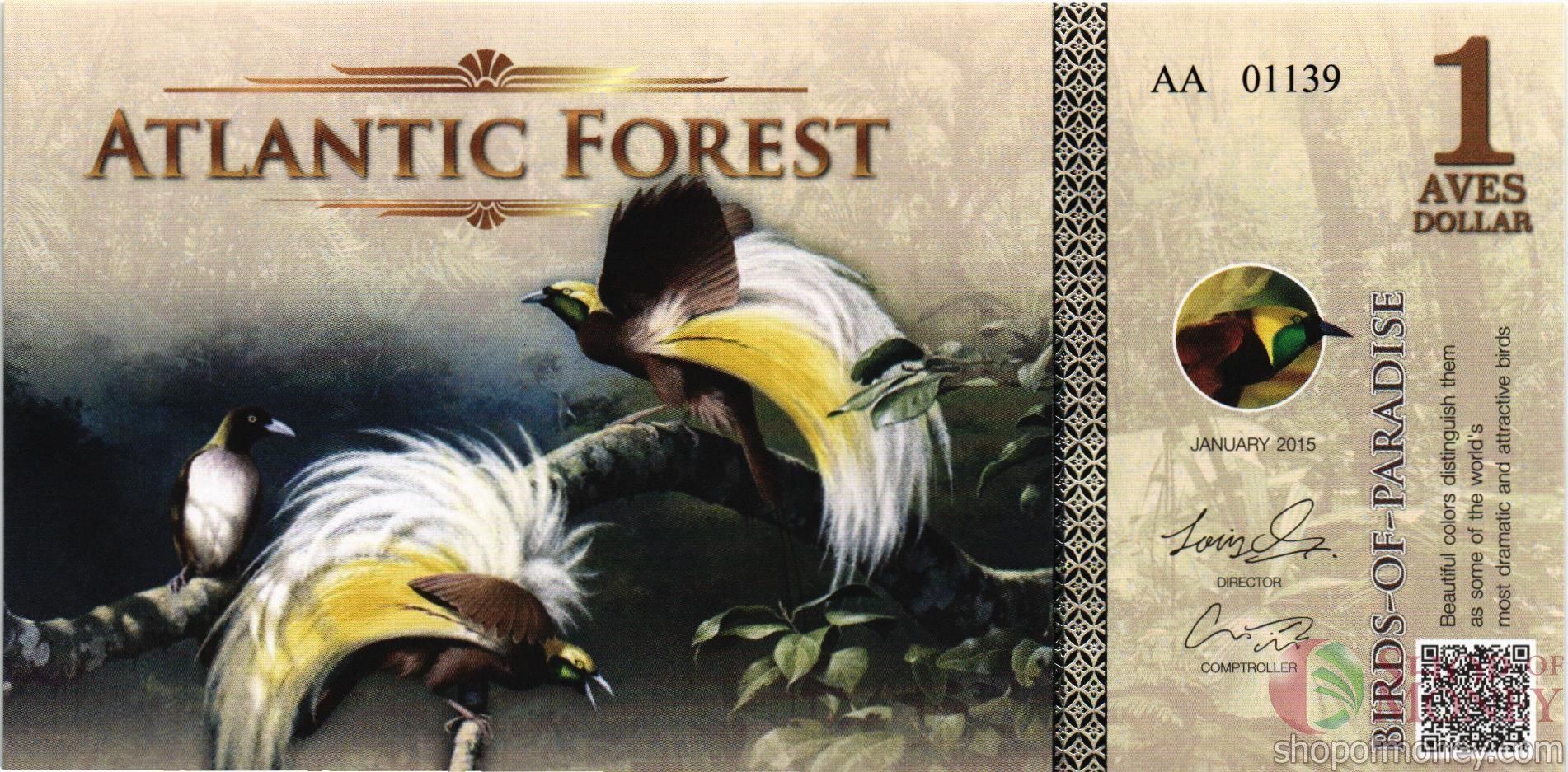 АТЛАНТИЧЕСКИЙ ЛЕС 1 ДОЛЛАР мини 1