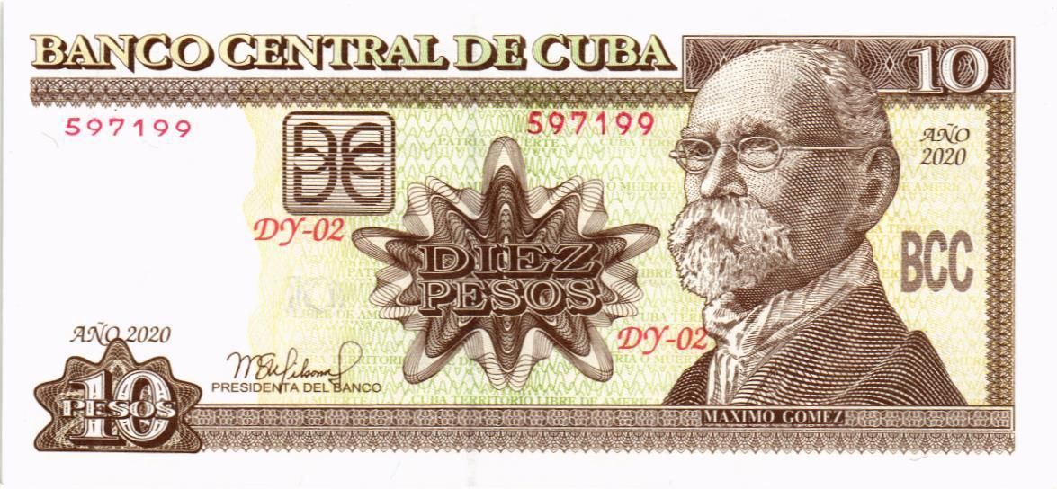 КУБА 10 ПЕСО