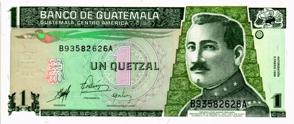 ГВАТЕМАЛА 1 КЕТСАЛЬ