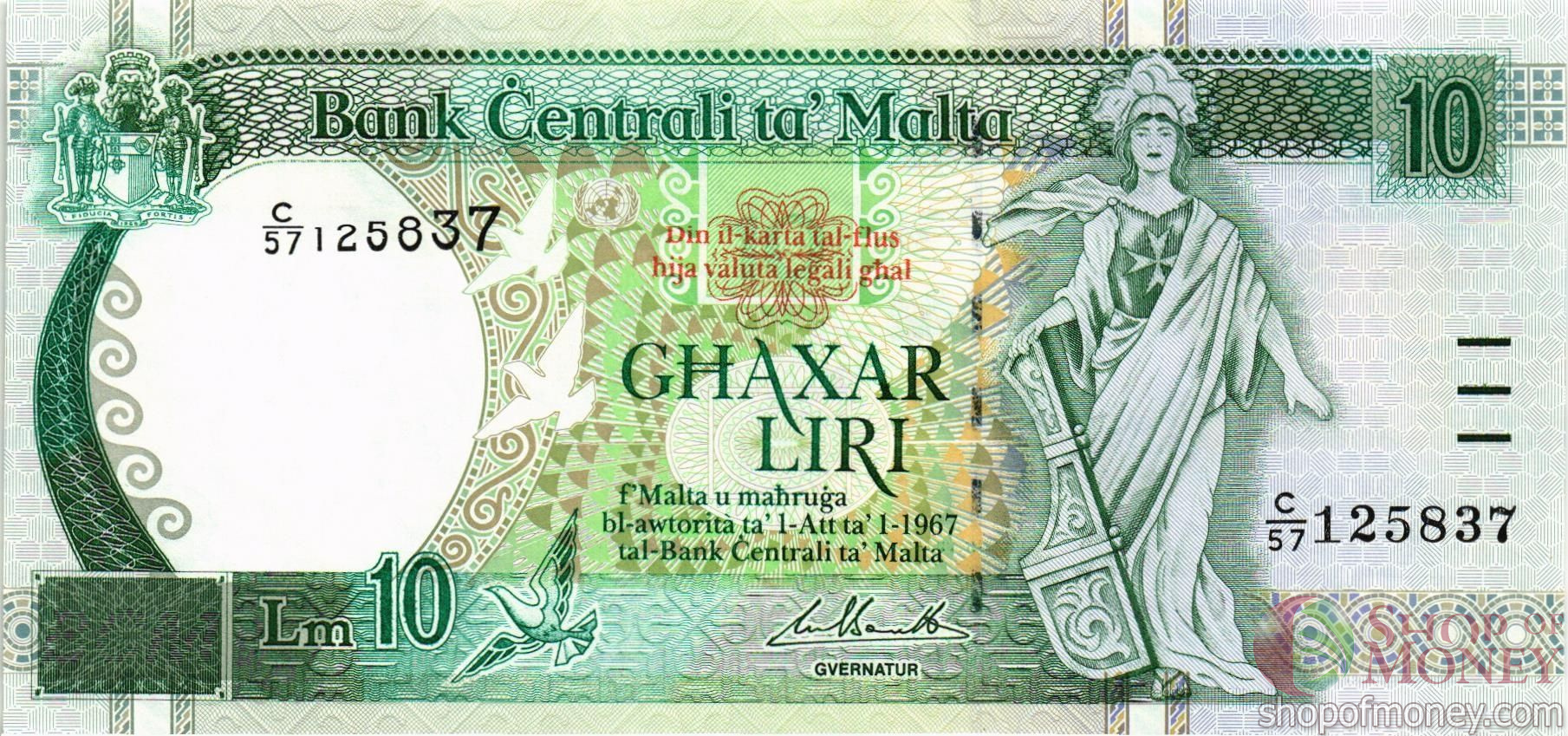 МАЛЬТА 10 ЛИР мини 1