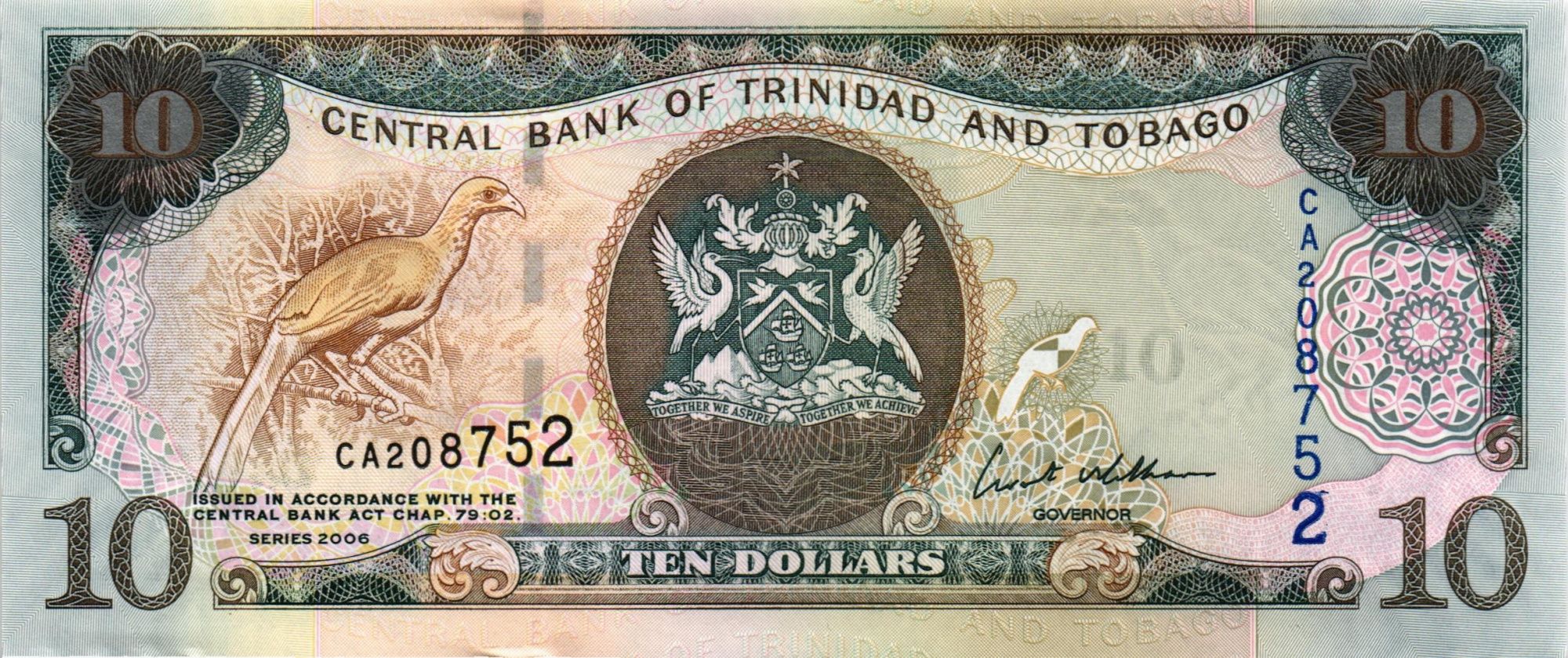 ТРИНИДАД И ТОБАГО 10 ДОЛЛАРОВ
