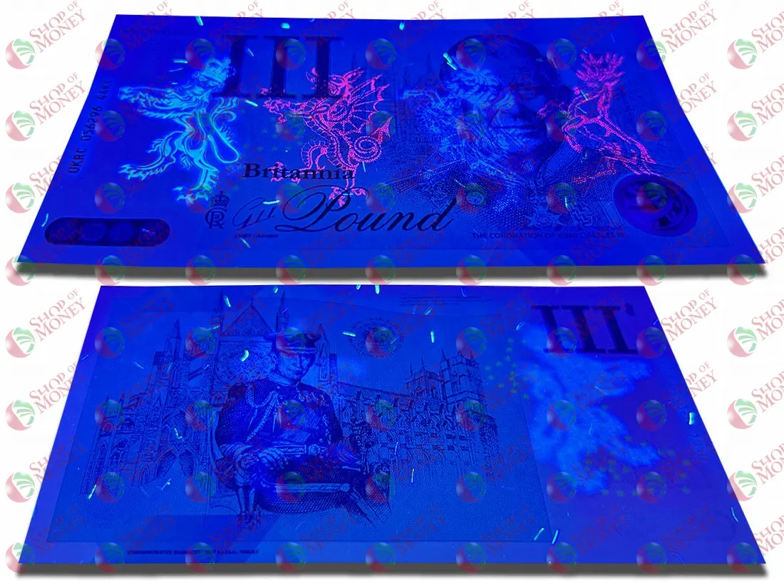 ВЕЛИКОБРИТАНИЯ/АНГЛИЯ 1 ФУНТ (СУВЕНИРНАЯ) мини 3